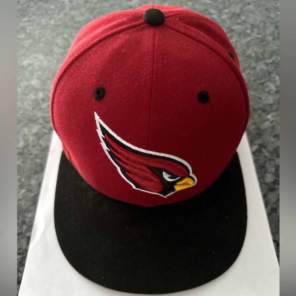 Arizona cardinals hat, Size 7 1/8